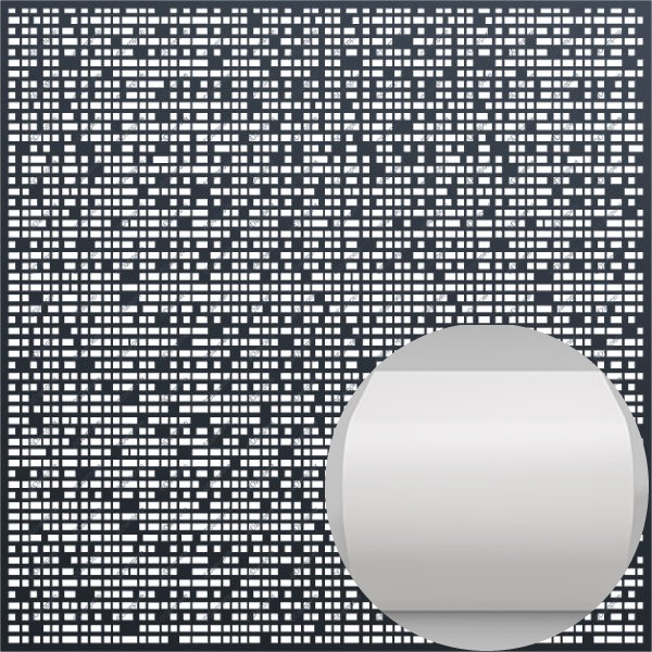 TOLE CADE - Blanc pur RAL 9010 TOLE CADE - Blanc pur RAL 9010